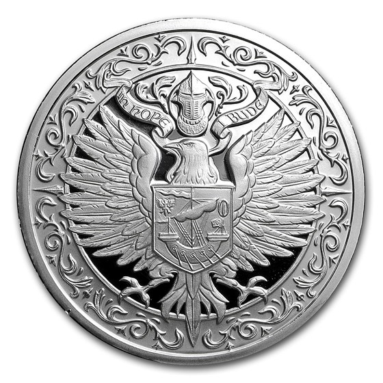 2 oz Silver Round - Destiny Knight: The Raven 2 oz Silver Round - Destiny Knight: The Raven